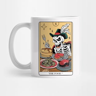 Funny Tarot Card : The Food Mug